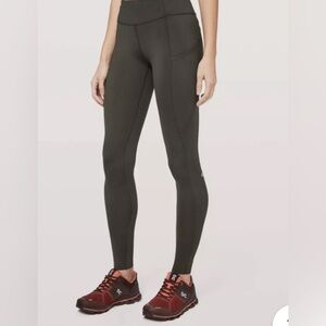 Lululemon fast and free 28” leggings. Size 4.